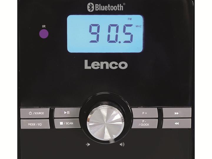 Image du produit Lenco MC-030BK (Bluetooth, Lecteur de CD, 2x 10 W)