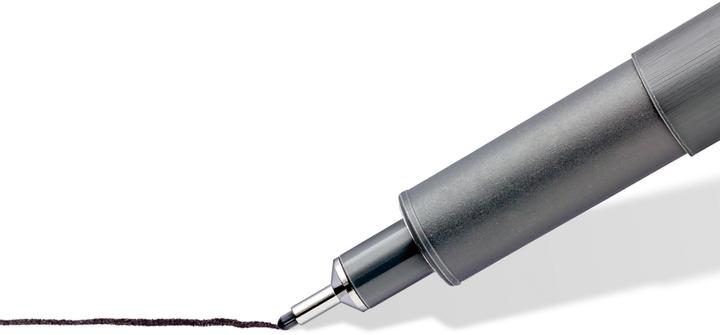 Produktbild Staedtler Fineliner Pigment liner 308 Strichstärke: 1,2 mm Schreibfarbe: schwarz (Schwarz, Grau, 1 x)