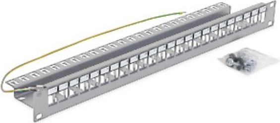 Actual product image Triton RAC-PP-X10-A1 - 19" modular patch panel for max. 24 Keystone modules