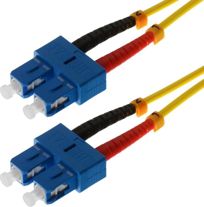 Actual product image Helos Fiber optic patch cable (CAT6, 10 m)
