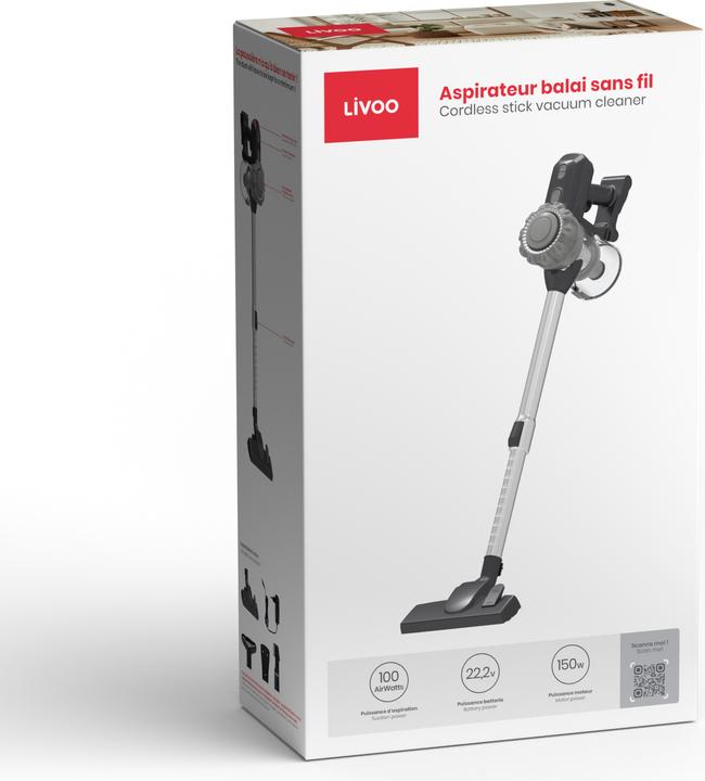Image du produit Livoo Aspirateur vertical senza fi