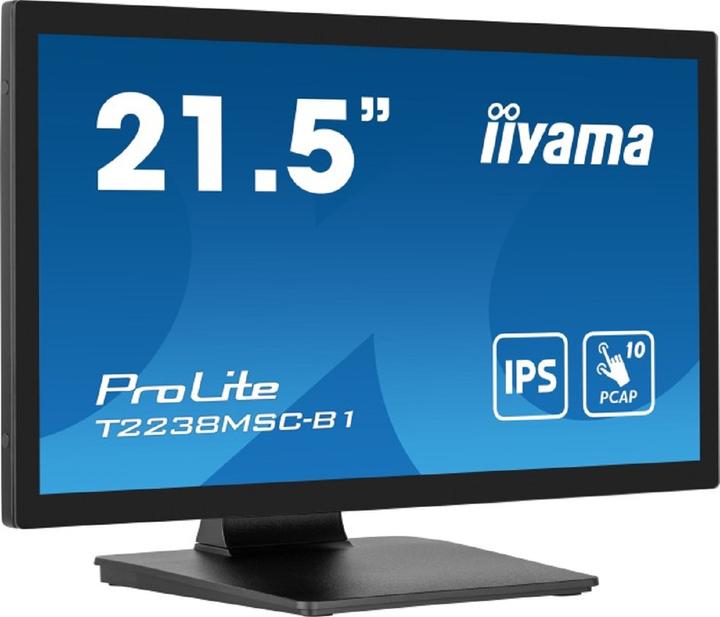 Actual product image iiyama Dis Public 22 TF2238MSC-B1 TOUCH (1920 x 1080 pixels, 22")