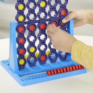 Actual product image Hasbro Gaming Connect 4 Spin Game, Features Spinning Connect 4 Grid, Game for 2 Players, Strategy Game for Familie
