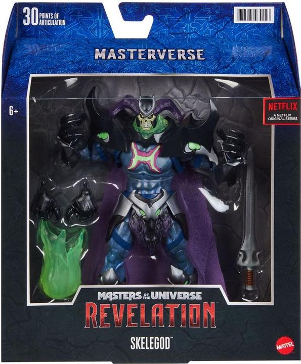 Actual product image Masters of the Universe Motu Masterverse Revelation Del.Skeletor