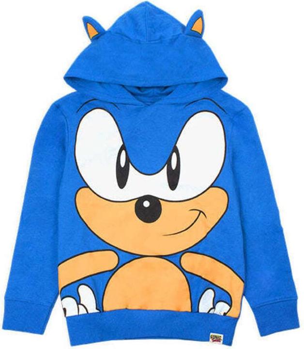 Actual product image Sonic The Hedgehog Boys hoodie (116)