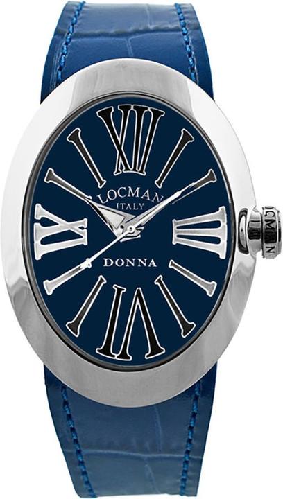 Produktbild Locman Italy Damenuhr Donna blau Ref. 0410 (Analoguhr, 34.50 mm)