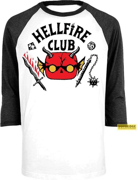Produktbild Funko Tee T-Shirt (M) Stranger Things Hellfire Club 3/4 (M)