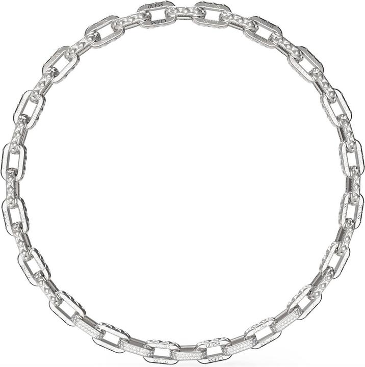 Produktbild Guess MATELASSE & PAVE LINK CHAIN NK Halskette (Edelstahl)