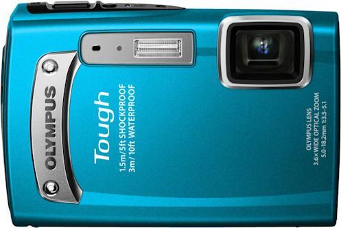 Immagine prodotto Olympus TG-320, 14MP, 3D, filmati HD, impermeabile, blu (1/2,3'')