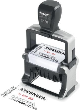 Actual product image Trodat Professional 4.0 Word and Date Stamp 5117