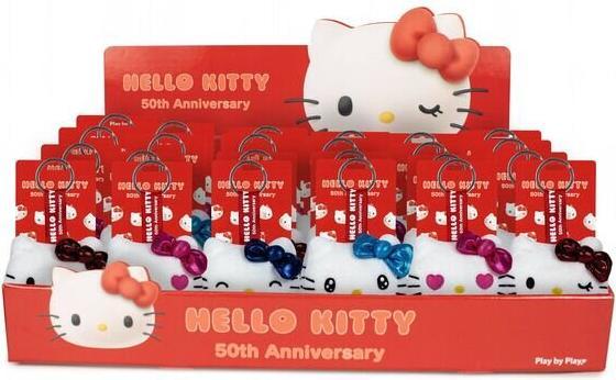Image du produit Play by Play PBP Porte-clés en peluche Hello Kitty, 7 cm, ast