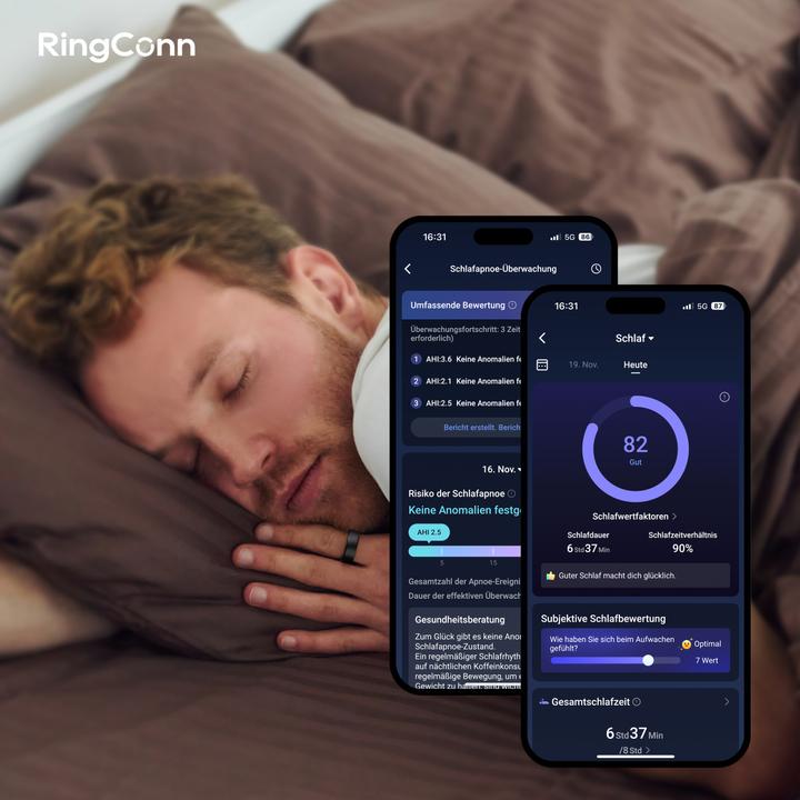 Productafbeelding RingConn Smart Ring (Gen2) (11, Black)