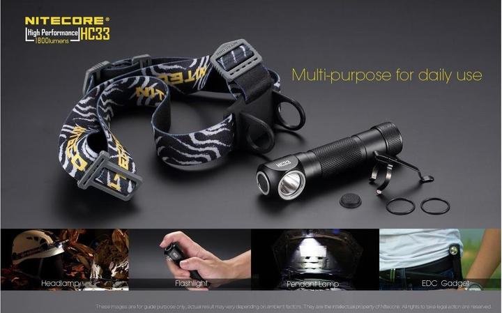 Immagine prodotto Nitecore Hc33 (1800 lm)