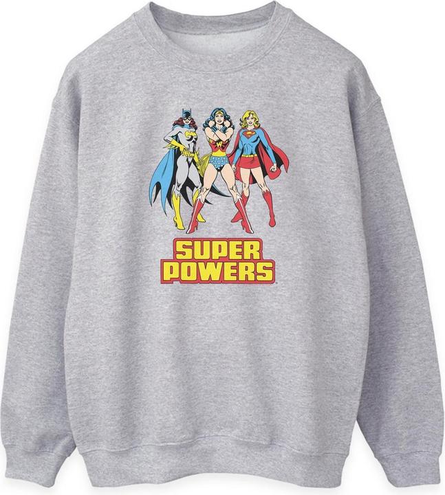 Image du produit Superhero Girls Sweatshirt Womens/Ladies Super Power Wonder Woman (XL)