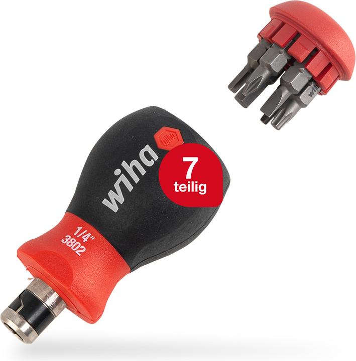 Produktbild Wiha Schraubendreher (Phillipps-Kreuzschlitz (PH), Torx (TX), Innensechskant, Pozidriv-Kreuzschlitz (PZ), Schlitzschrauben)