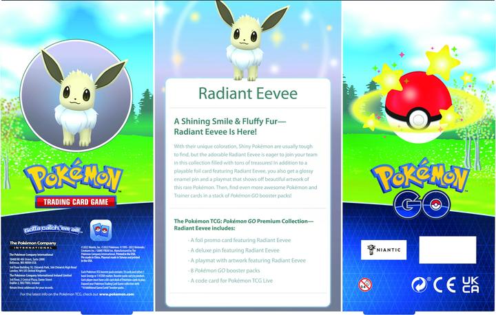 Actual product image Pokémon Premium Collection - Radiant Eevee (English, Box Set & Collection)