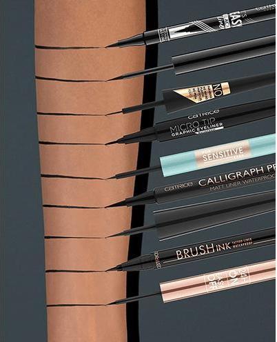 Actual product image Catrice 4h Brush Liner (010 Black)
