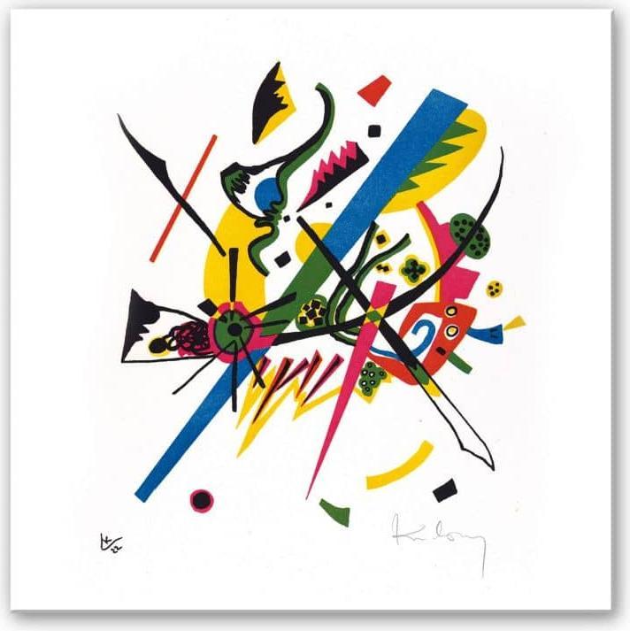 Actual product image Trenddeko Kandinsky - Small worlds 1 (40 x 40 cm)