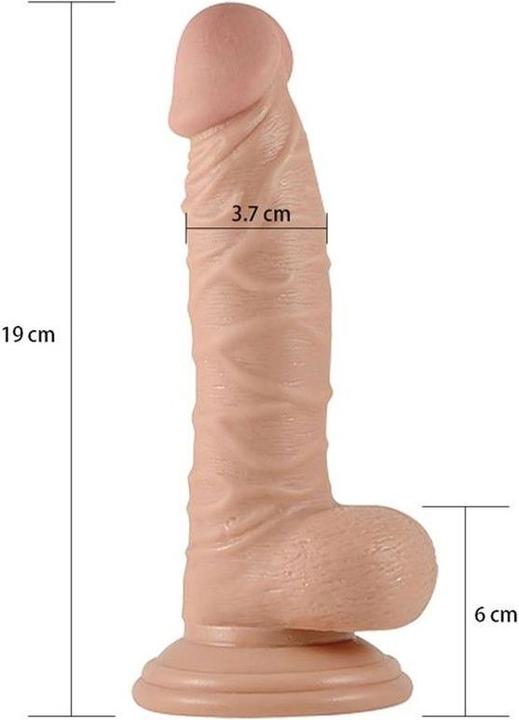 Produktbild Lovetoy Dildo Real Extreme 7.5"