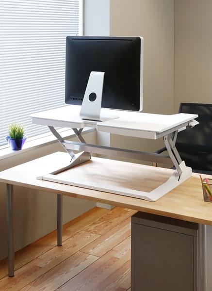 Produktbild Ergotron WorkFit Steh-Sitz Arbeitsplatz