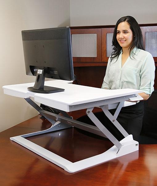 Produktbild Ergotron WorkFit Steh-Sitz Arbeitsplatz