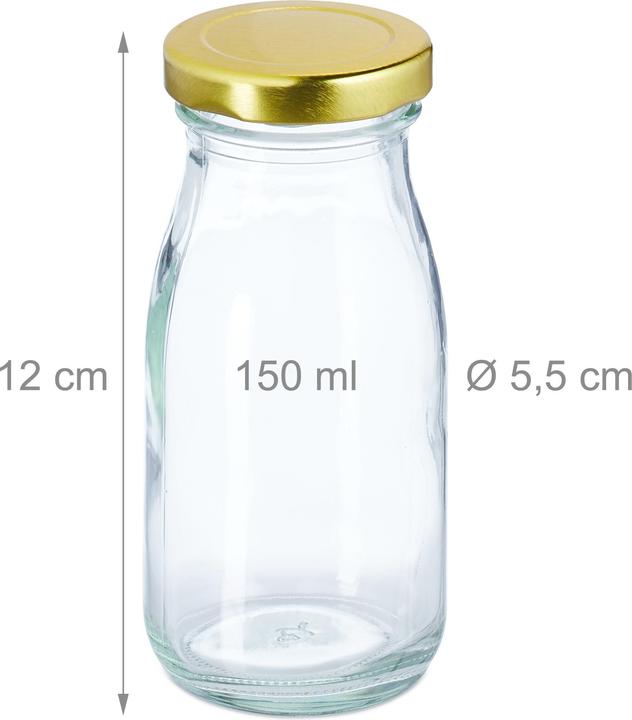 Image du produit Relaxdays Bouteille (24 pcs, 0.15 l)