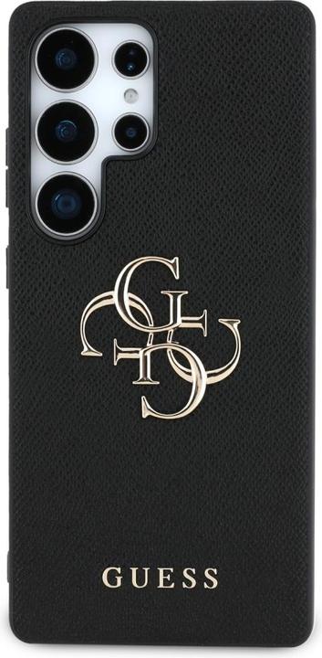 Actual product image Guess Etui Grained Big 4G Logo Small Classic Logo do Samsung Galaxy S25 Ultra czarny (Samsung Galaxy S25 Ultra)
