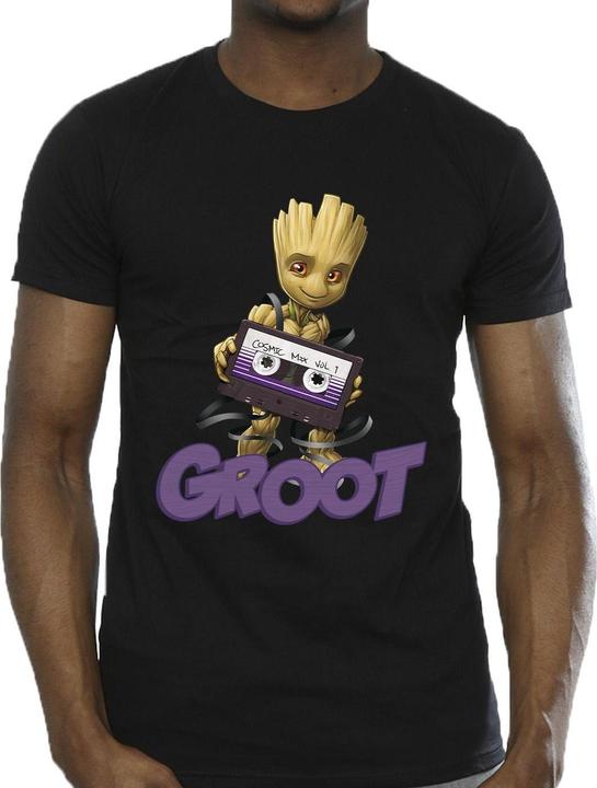 Image du produit Guardians of the Galaxy - T-shirt GROOT CASETTE - Homme (XL)
