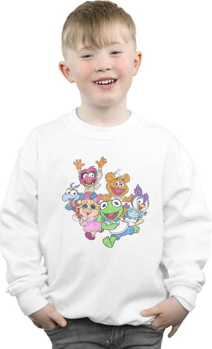 Actual product image Disney Boys The Muppets Muppet Babies Colour Group Sweatshirt (152, 158)