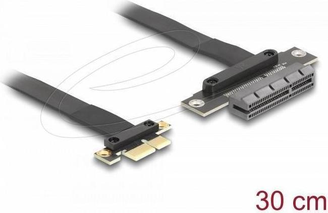 Produktbild Delock Riser Karte PCI Express 3.0 x1 Stecker zu x4 Slot mit