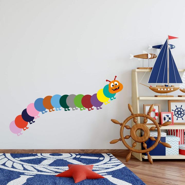 Produktbild Trenddeko Bunte Raupe (32 x 23 cm)