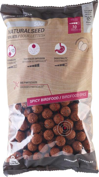Actual product image Caperlan Natural Boilies