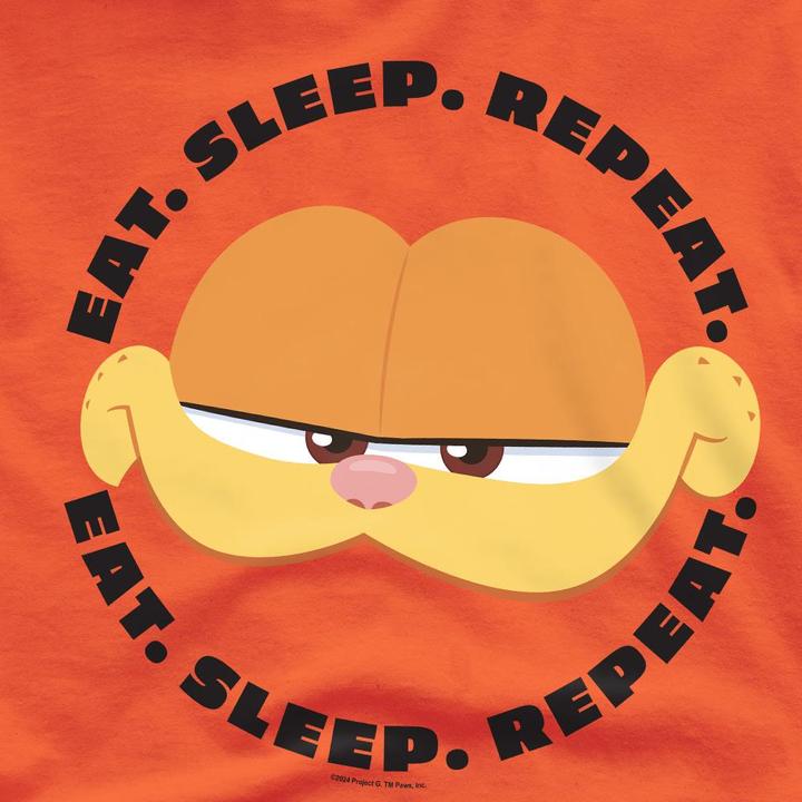 Image du produit Garfield - T-shirt EAT SLEEP REPEAT - Homme (XXL)