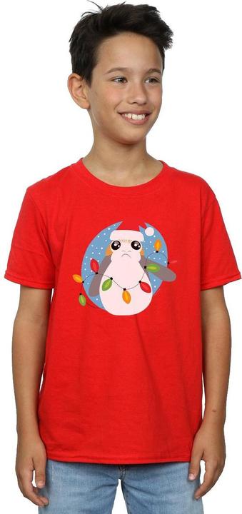 Image du produit Star Wars - T-shirt THE LAST JEDI PORG CHRISTMAS LIGHTS - Garçon (116)