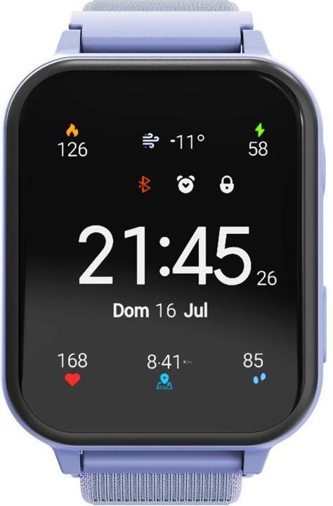 Actual product image Canyon Smart watches kids watch Alfie KW-37 MP3 Study&Game Blue
