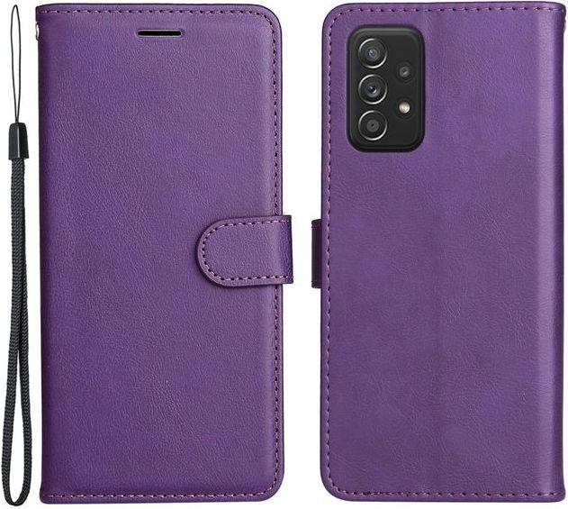 Productafbeelding MU Classic Klassieke IV Lederen Boekomslag serie (Samsung Galaxy A73 5G)