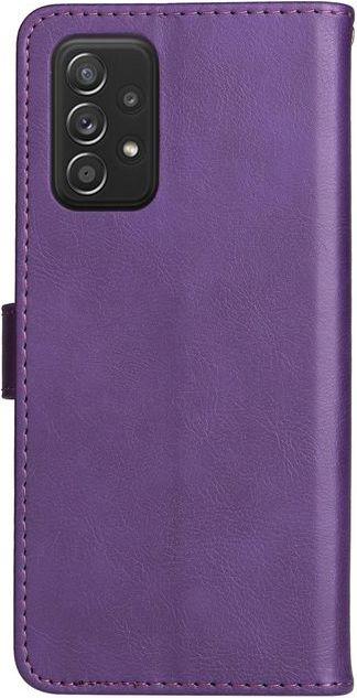 Productafbeelding MU Classic Klassieke IV Lederen Boekomslag serie (Samsung Galaxy A73 5G)