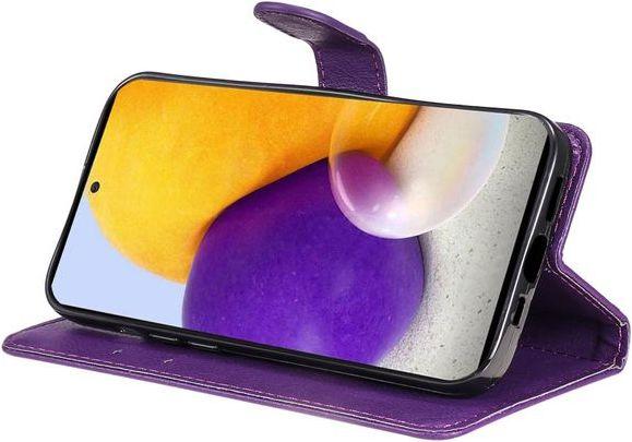 Productafbeelding MU Classic Klassieke IV Lederen Boekomslag serie (Samsung Galaxy A73 5G)