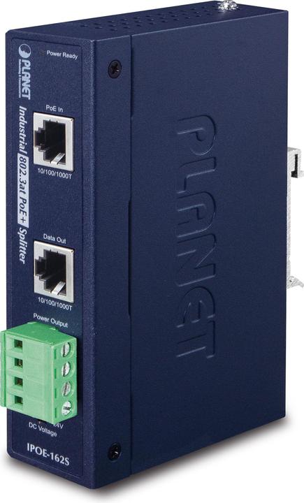 Produktbild Planet IPOE-162S PoE-Splitter (DIN-Schienenmontage möglich)
