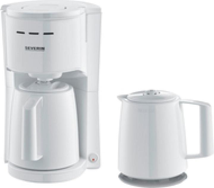 Actual product image Severin KA 9309 Coffee maker White vacuum jug