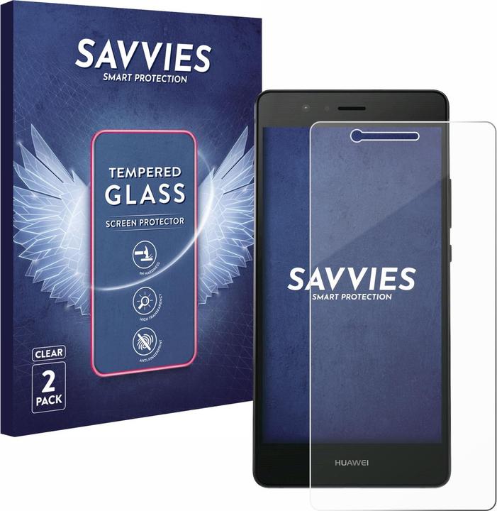 Image du produit Savvies Verre Trempé Protection Écran (2 pièce(s), Huawei P9 Lite)