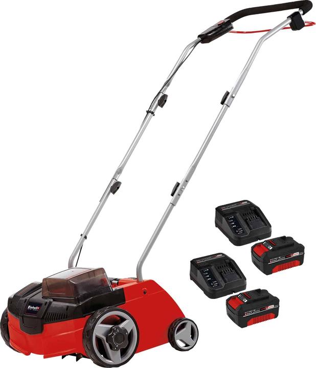 Einhell Akku-Vertikutierer GC-SC 36/31 LI + 2x Starterset