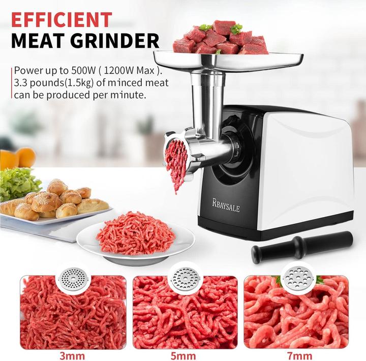 Actual product image Rbaysale Meat machine