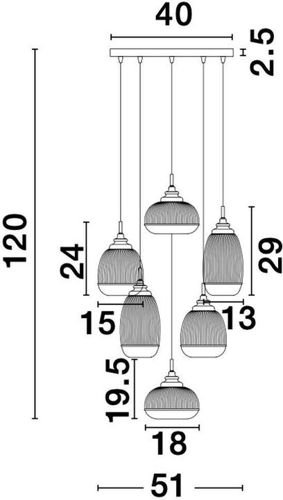 Immagine prodotto Nova Luce Luna (E14)