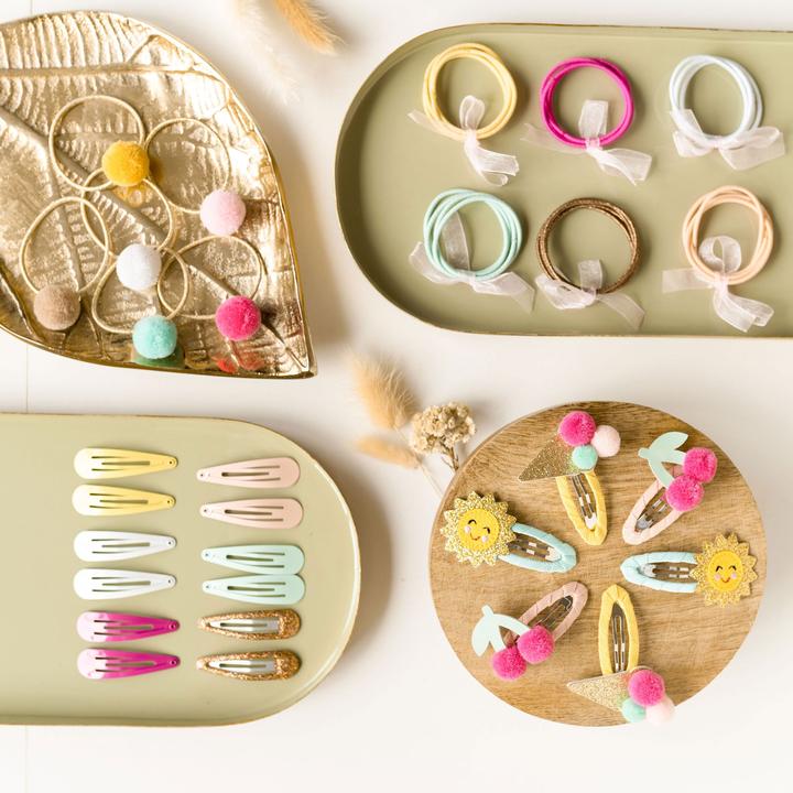 Actual product image Papierdrachen 48 Hair clips & hair ties - ice cream (Hair tie)