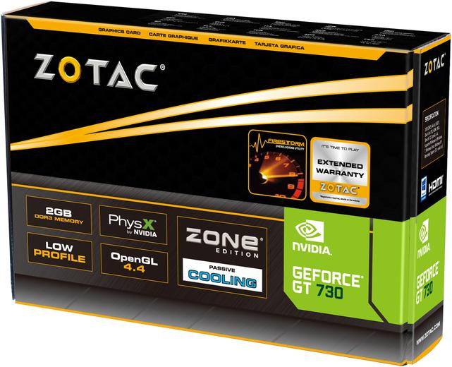 Image du produit Zotac GeForce GT 730 (2 Go)