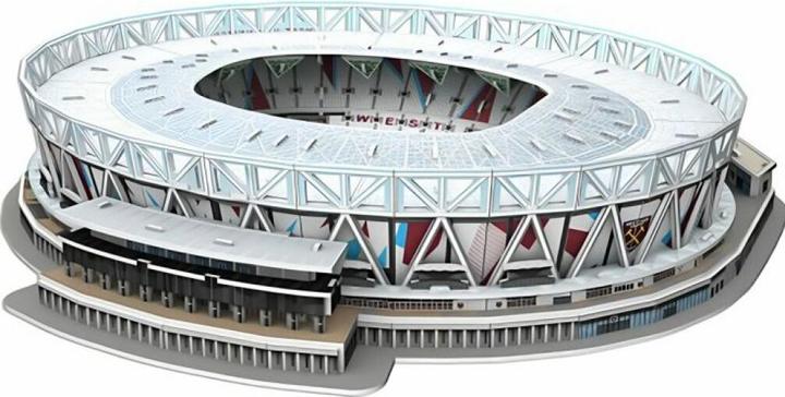 Actual product image Nanostad West Ham United Stadium 3D jigsaw puzzle (156 pieces)