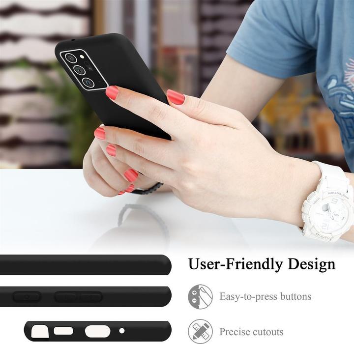 Immagine prodotto Cadorabo Copertura della cassa del silicone liquido TPU (Samsung Galaxy Note 20+)