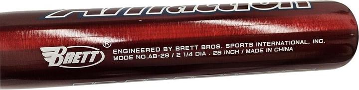Produktbild Brett Baseballschläger aus Aluminium 28"" (28")
