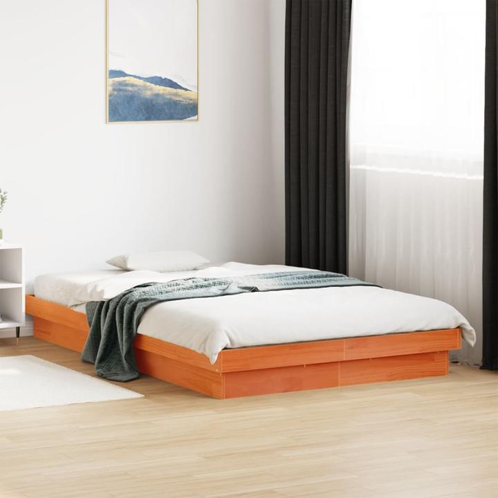 Immagine prodotto VidaXL Bett mit LED-Beleuchtung Kiefer (120 x 200 cm)